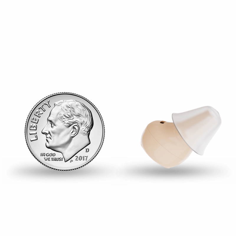 Audien EV1 Rechargeable CIC Hearing Aids (FULL PAIR) - 40% OFF!